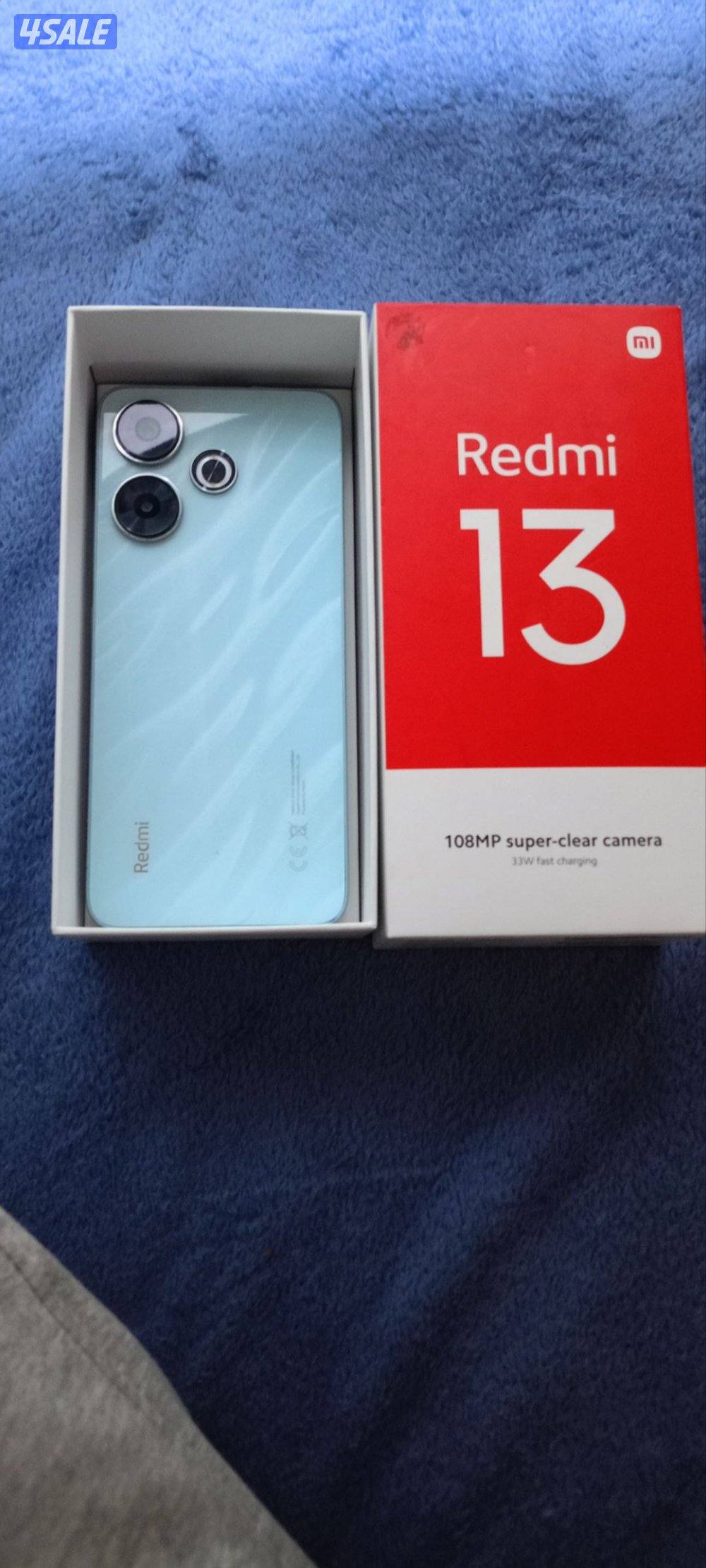هاتفRedmi13 الهاتف مساحته 256 جيجا 8 رام الهاتف لا يوجد به اي كسور1