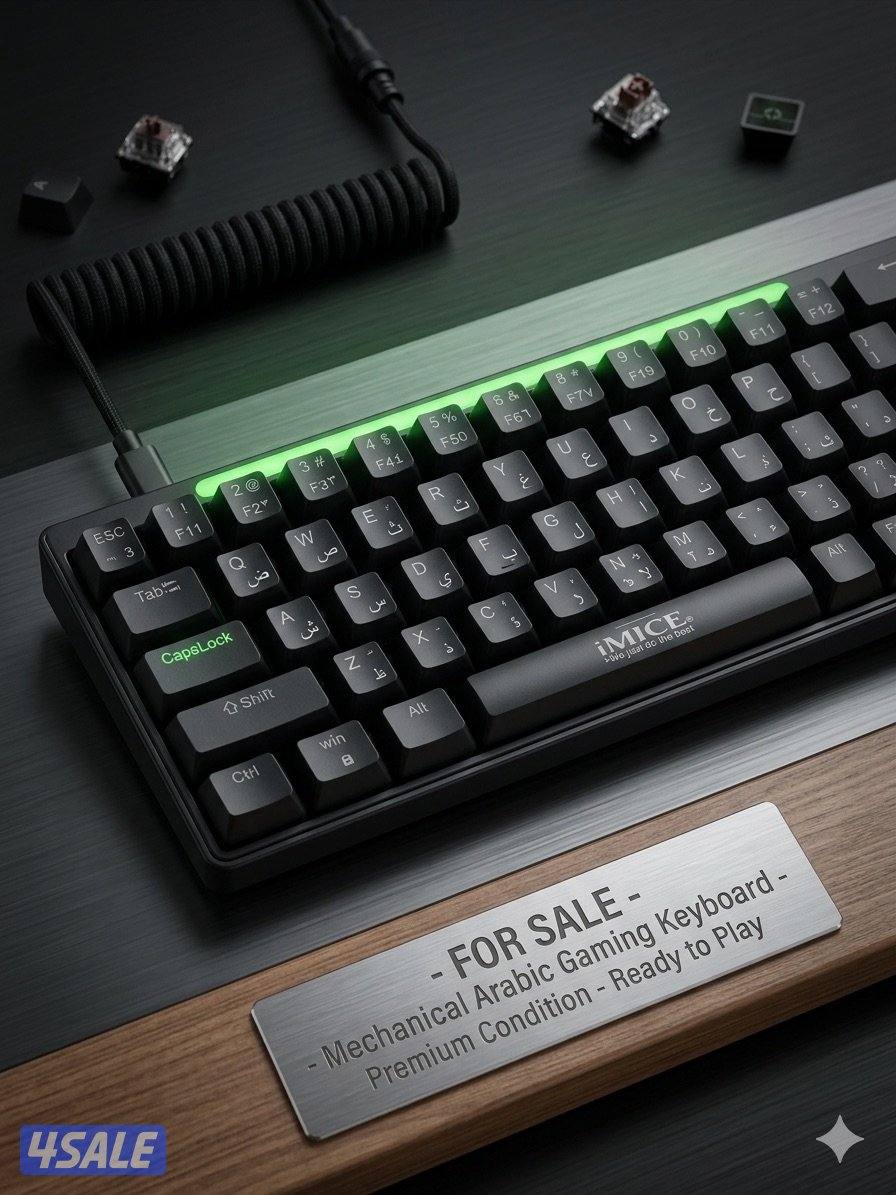 كيبورد روعه مع مواصفات حلوة بسعر اقل من حقة بس لو سمحت(كاش)الفلوس1