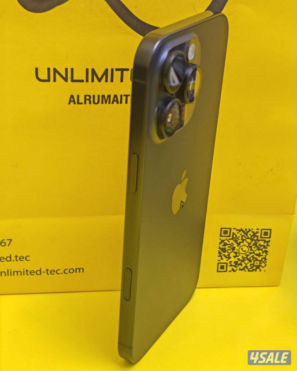 iPhone 16 Pro Max 512GB Black Titanium – Battery 91% – Used Like New4