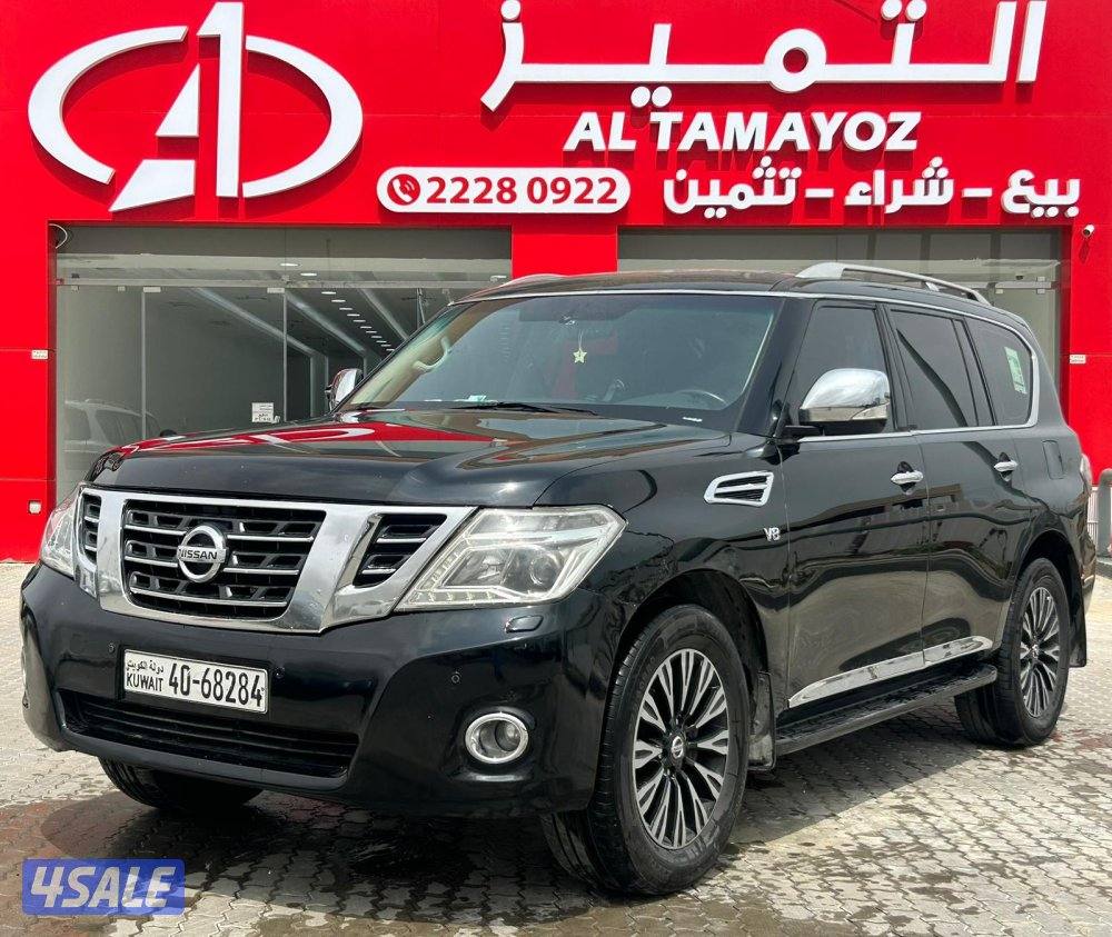 نيسان باترول تيتانيوم .V8 موديل 2017 ماشى 311.000 k.m  وارد البابطين.0