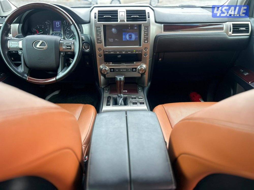 لكزس GX460 موديل 2018 ماشى 147.000 k.m  وارد الساير.صبغ وكالة عدا قطعه4