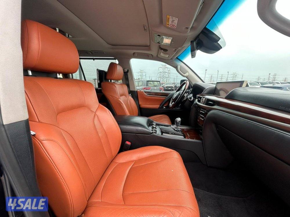 لكزس LX570 درجة اولى موديل 2017 ماشى 105.000 k.m وارد الساير.5