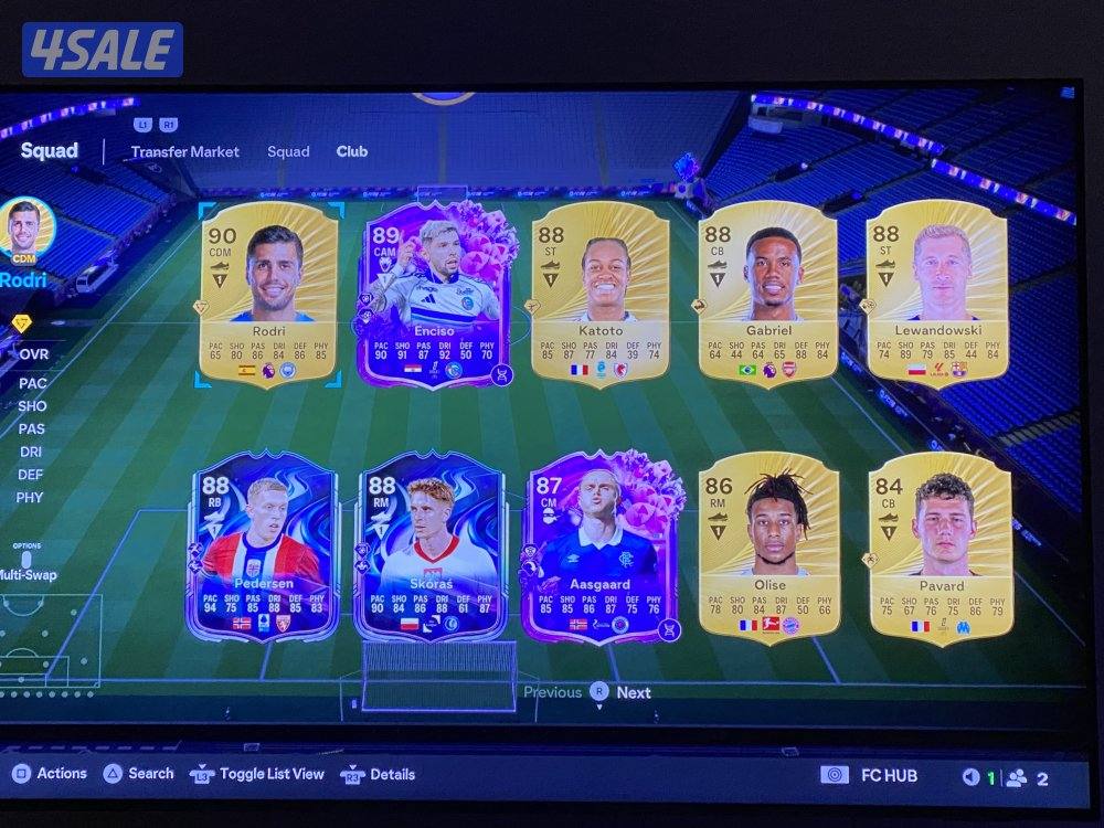 حساب فيفا سوني و EA1