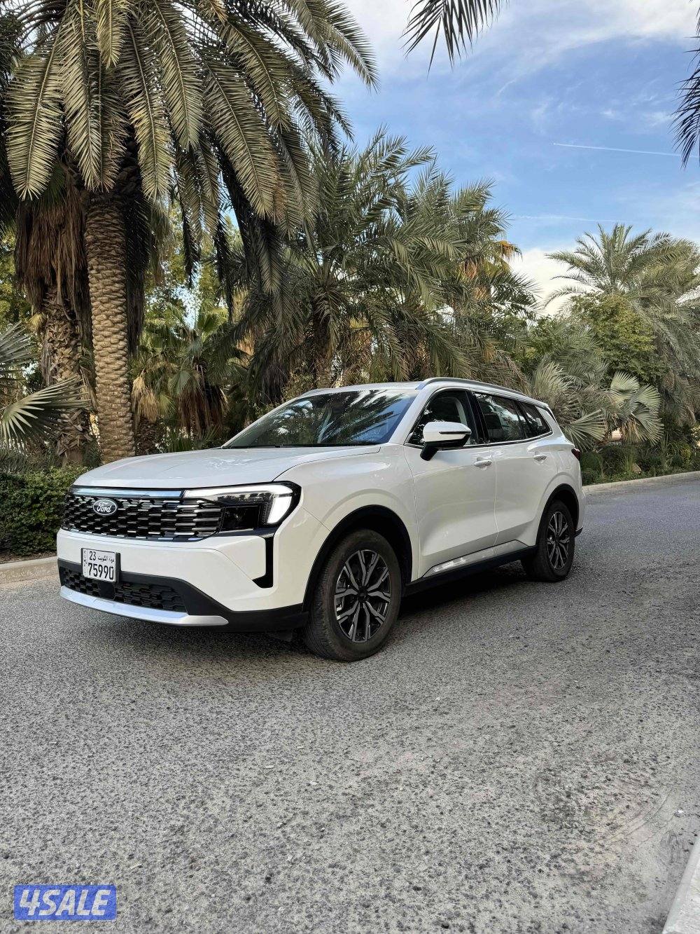 للبيع جيب فورد تيريتوري 2026 ابيض صدفي4