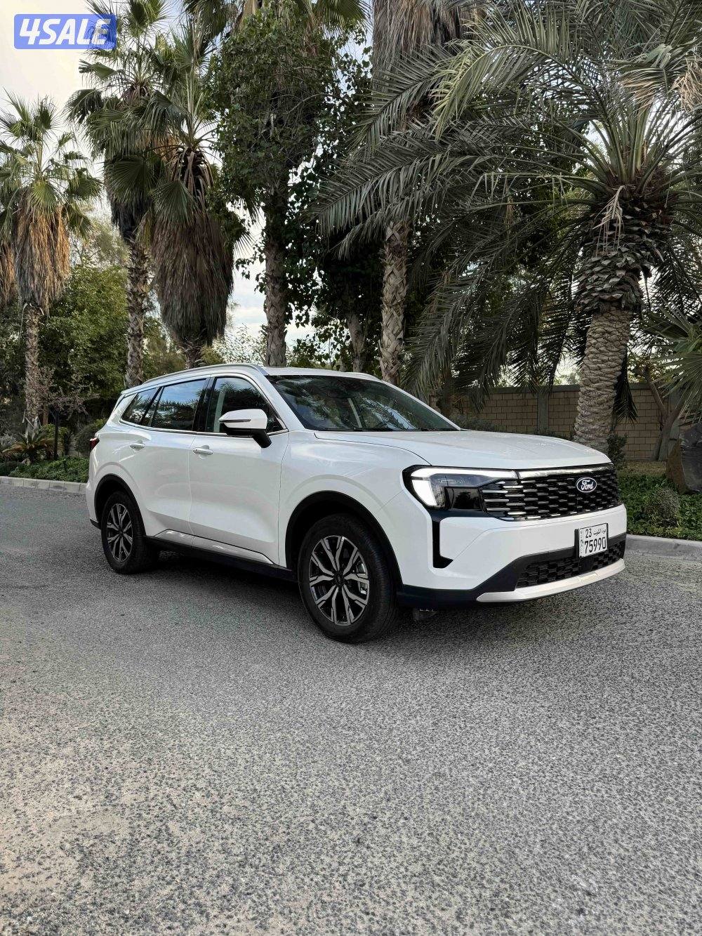 للبيع جيب فورد تيريتوري 2026 ابيض صدفي5
