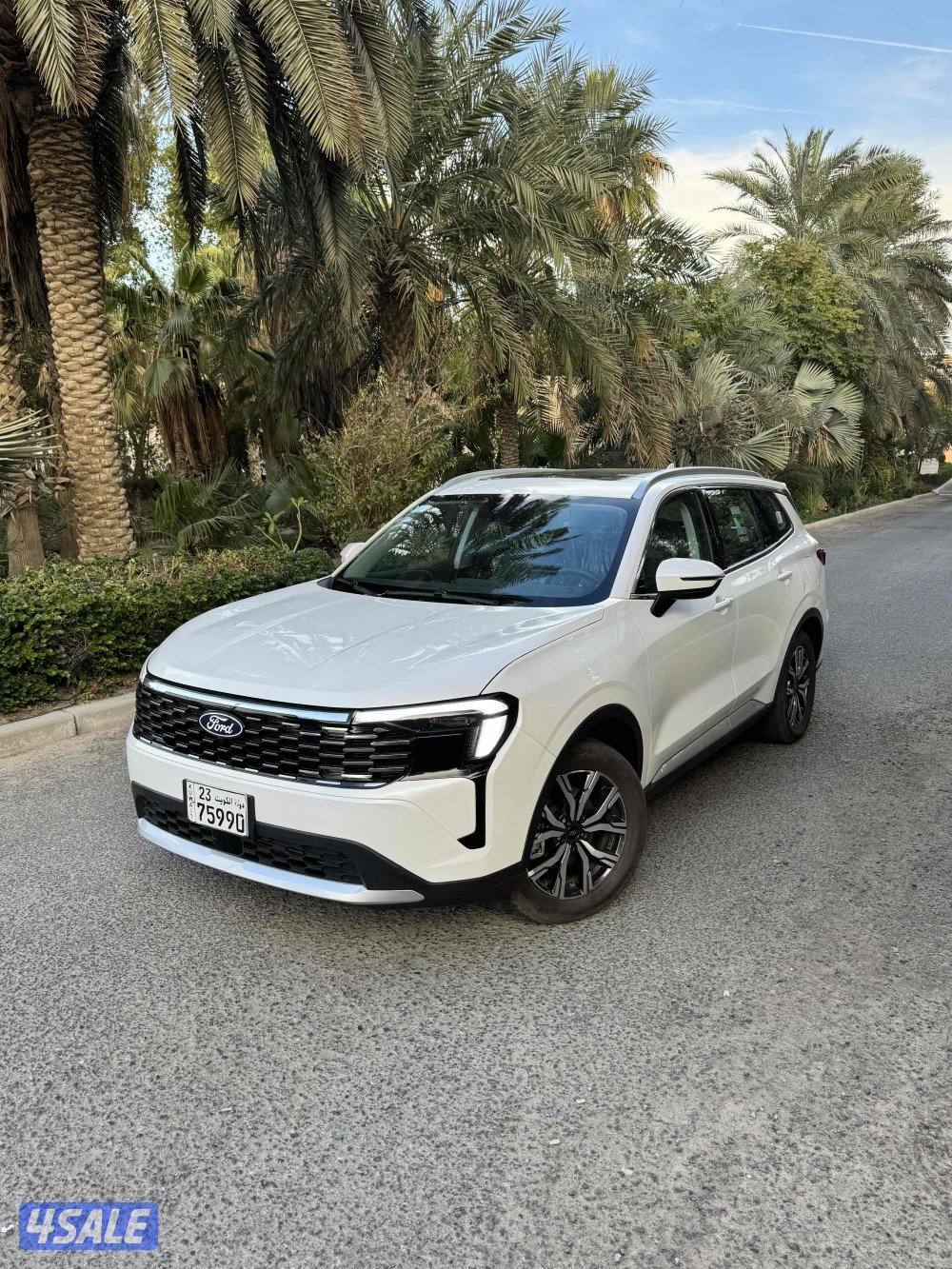 للبيع جيب فورد تيريتوري 2026 ابيض صدفي6