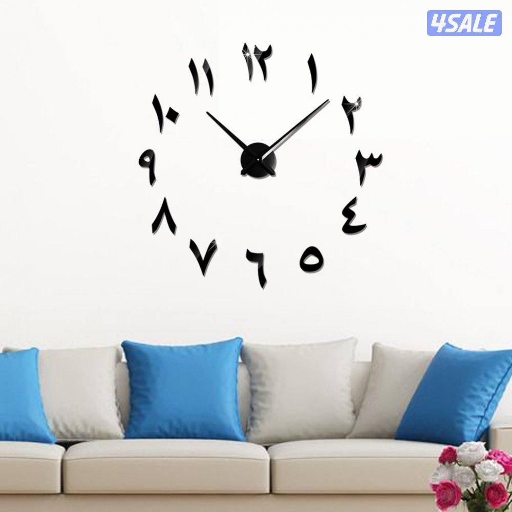 ساعات حائط ثري دي تركيب علي الطوفه بالمقاس اللي تبيه7