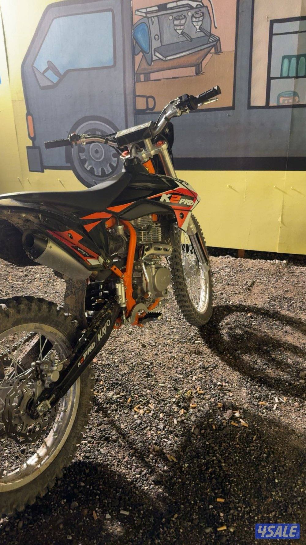 سيكل kayo k2 250 cc pro0