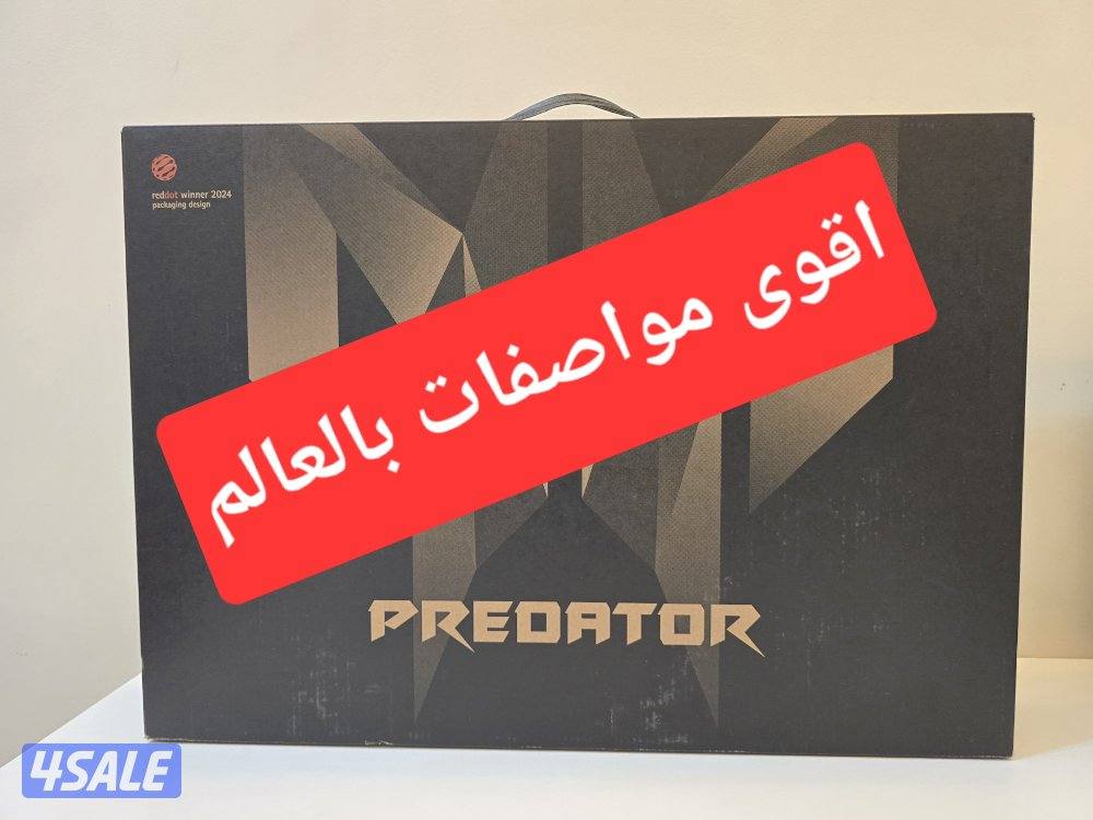 للبيع أقوى لاب توب بالعالم الترا9 رامات 192 جيجا 5090 كرت شاشة 24 جيجا0