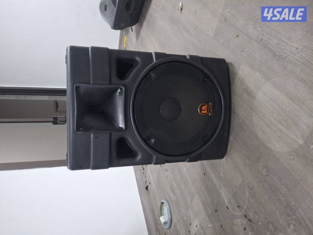 AL QATTAN 15 inch pawerd speaker with stand1