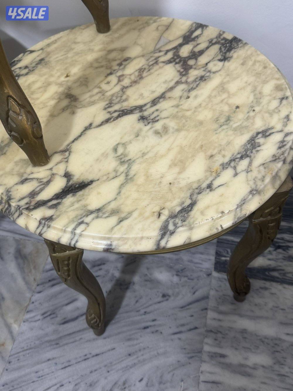 Marble coffee table (2 sets) separate see description.1