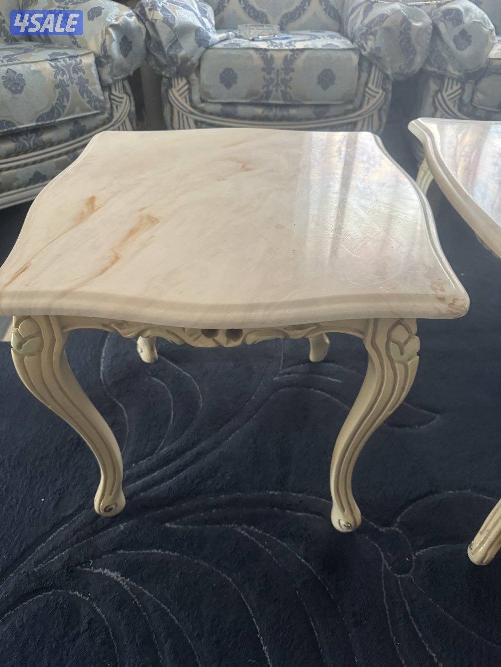 Marble coffee table (2 sets) separate see description.7