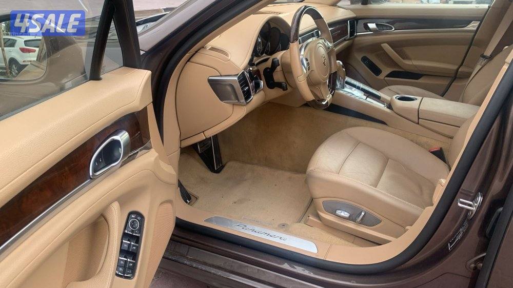 للبيع بورش باناميرا موديل 2014 شرط الفحص قير مكينة شاصي ما تحتاج شي1