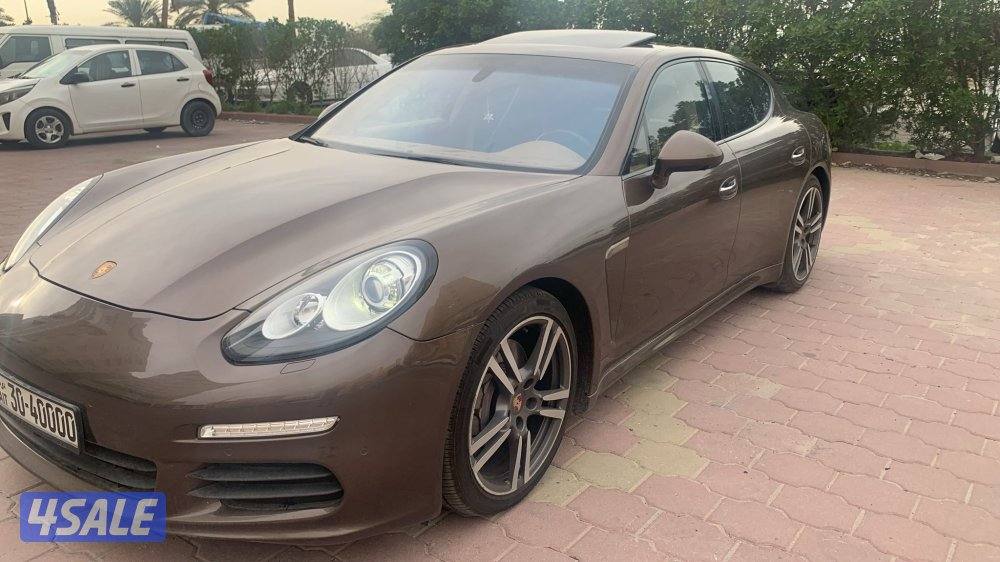 للبيع بورش باناميرا موديل 2014 شرط الفحص قير مكينة شاصي ما تحتاج شي3