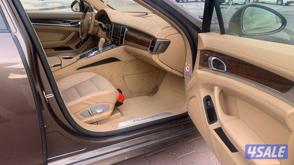 للبيع بورش باناميرا موديل 2014 شرط الفحص قير مكينة شاصي ما تحتاج شي6