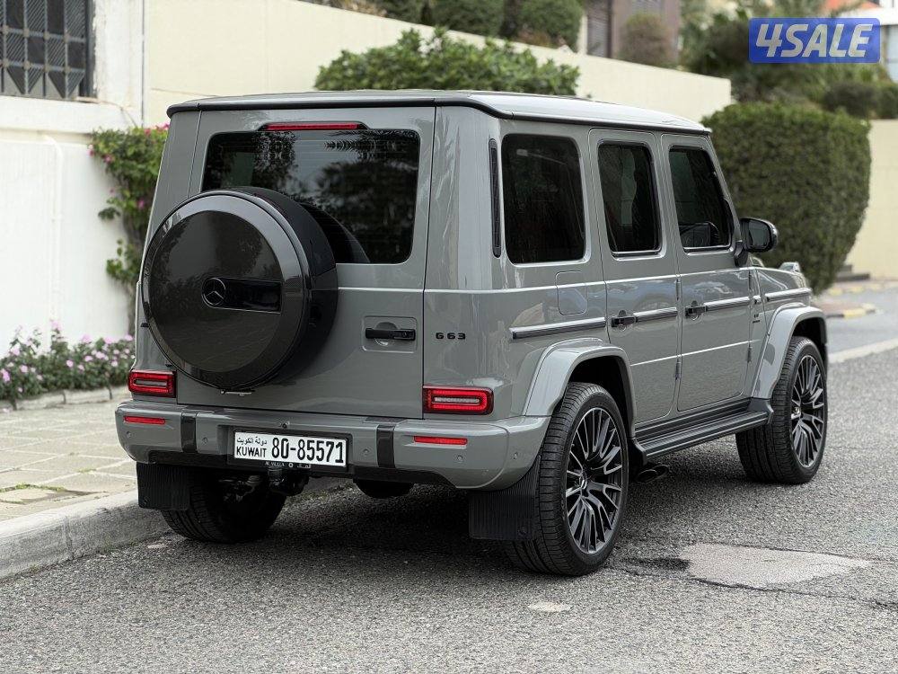 جي كلاس - 63 AMG - AFFALTERNAC موديل 2025 نايت بكج عداد 17 درجة الأولى3