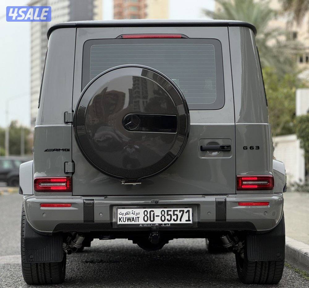 جي كلاس - 63 AMG - AFFALTERNAC موديل 2025 نايت بكج عداد 17 درجة الأولى9