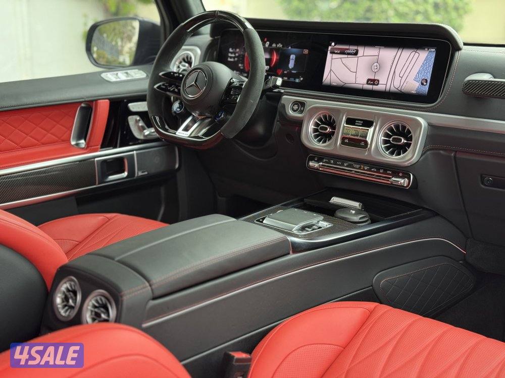 جي كلاس - 63 AMG - AFFALTERNAC موديل 2025 نايت بكج عداد 17 درجة الأولى10