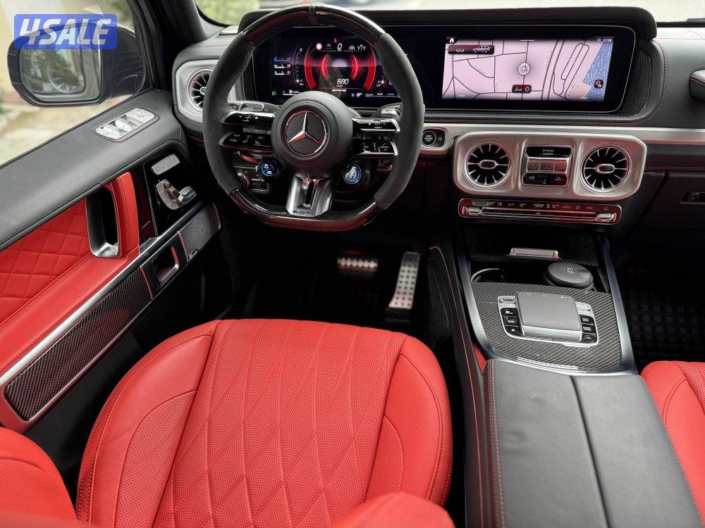 جي كلاس - 63 AMG - AFFALTERNAC موديل 2025 نايت بكج عداد 17 درجة الأولى11