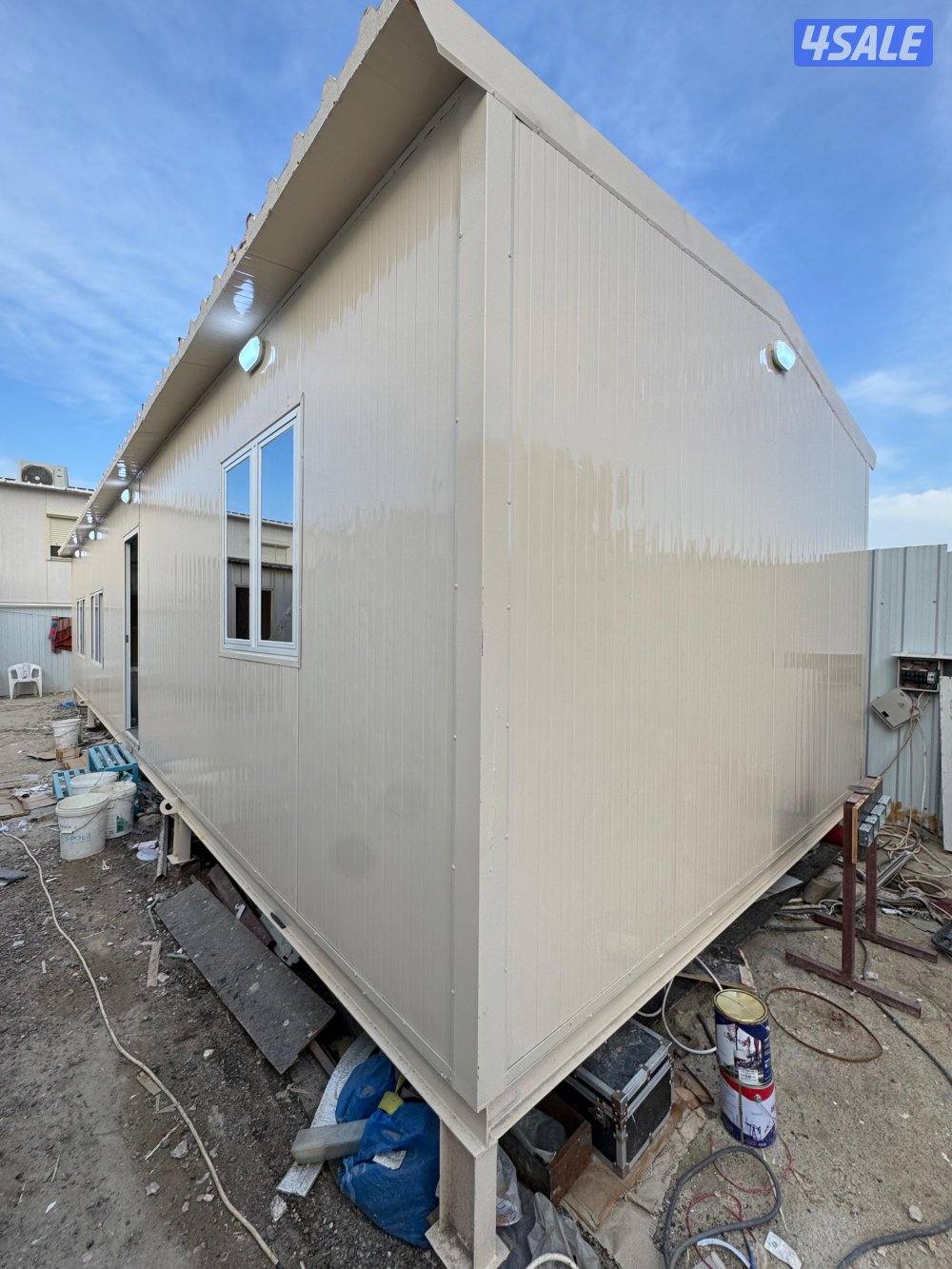 للبيع شاليه ساندويش بانيل جديد كبير مقاس 12*40