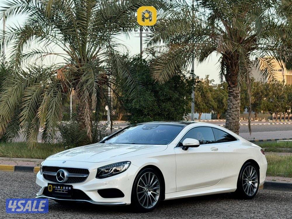 للبيع S550 COUPE موديل 2016 بحالة الوكاله0