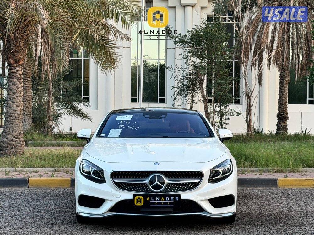 للبيع S550 COUPE موديل 2016 بحالة الوكاله1
