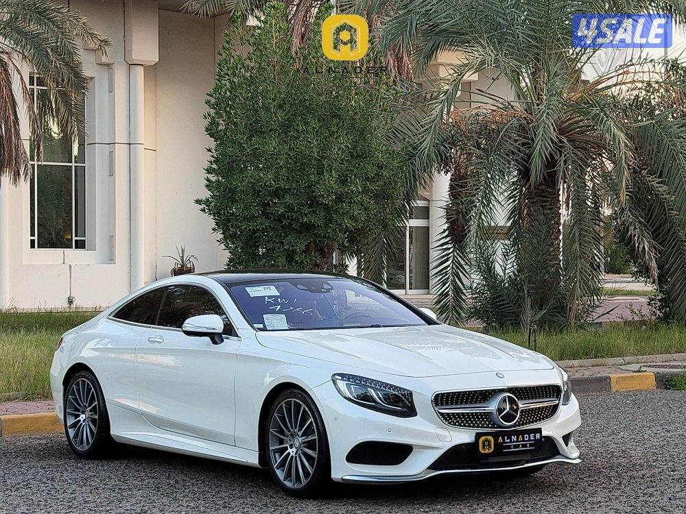 للبيع S550 COUPE موديل 2016 بحالة الوكاله2