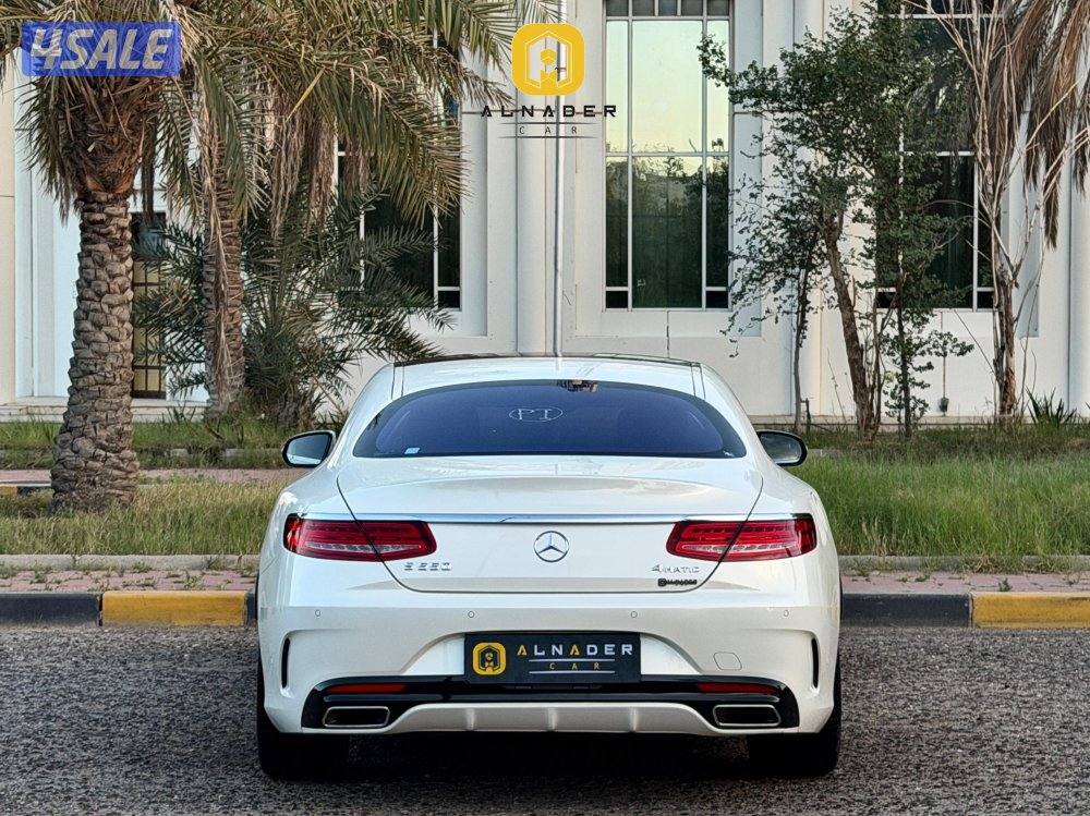 للبيع S550 COUPE موديل 2016 بحالة الوكاله4
