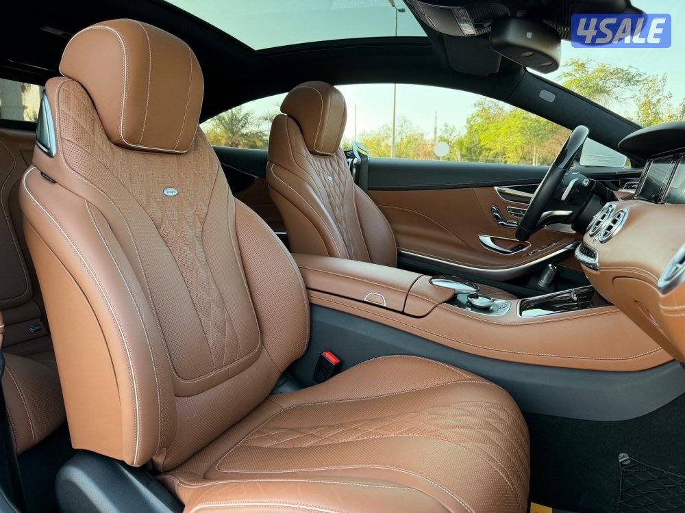 للبيع S550 COUPE موديل 2016 بحالة الوكاله9