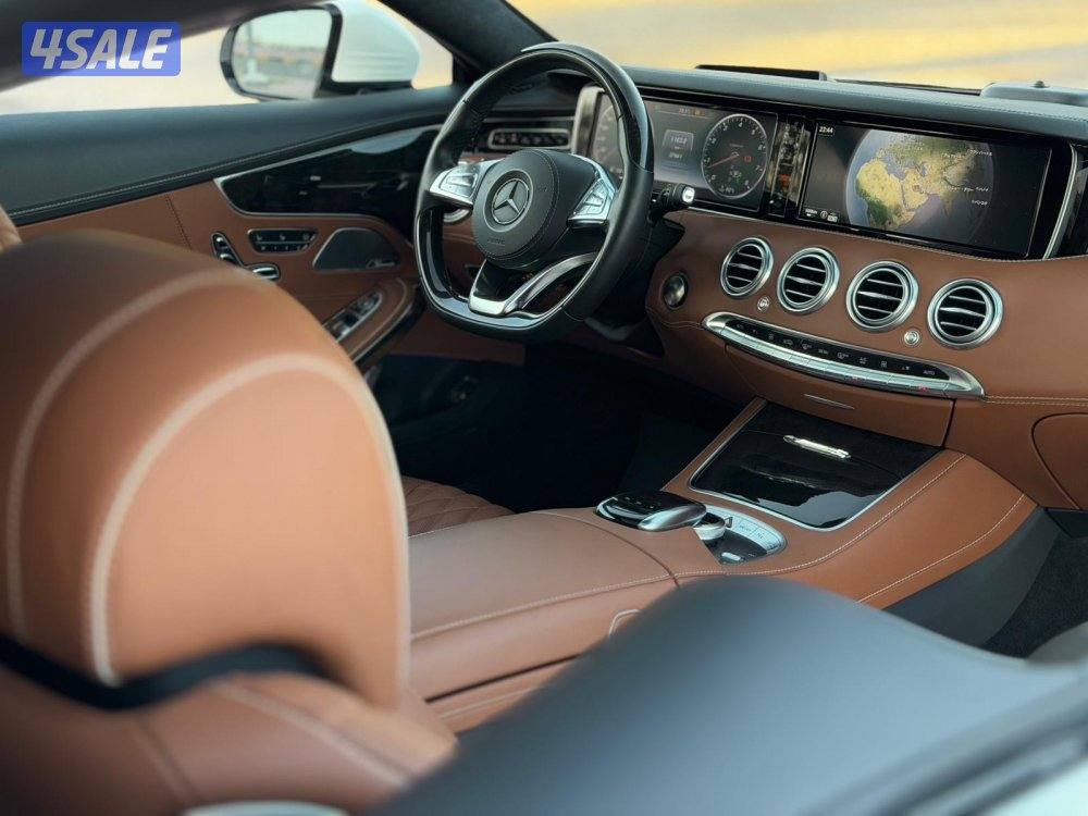 للبيع S550 COUPE موديل 2016 بحالة الوكاله11