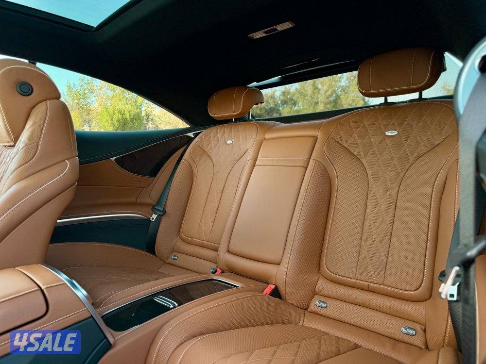 للبيع S550 COUPE موديل 2016 بحالة الوكاله14