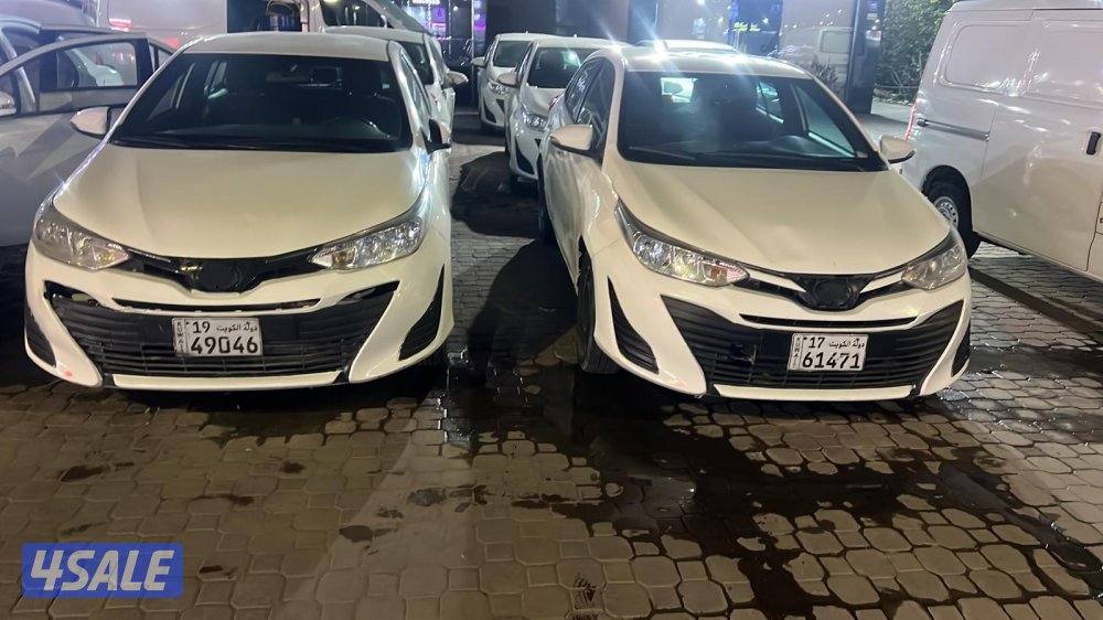 للبيع عدد 5 يارس موديل 20200