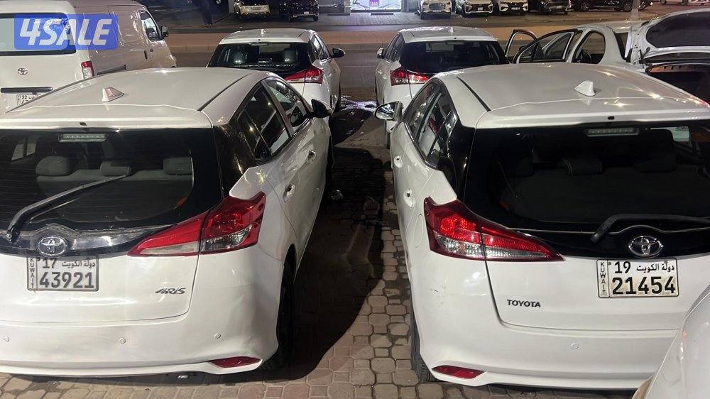 للبيع عدد 5 يارس موديل 20203