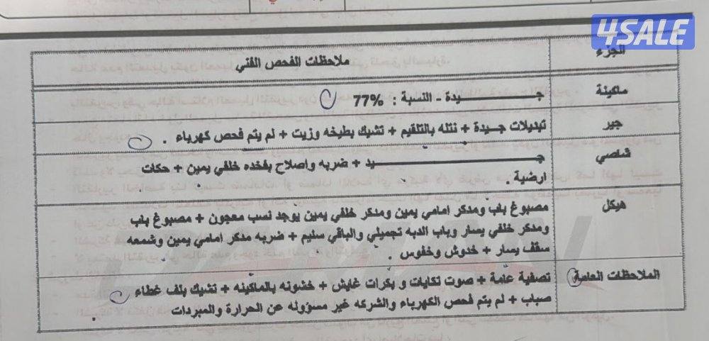 باترول المكينه الكبيره 2022 شرط الفحص8