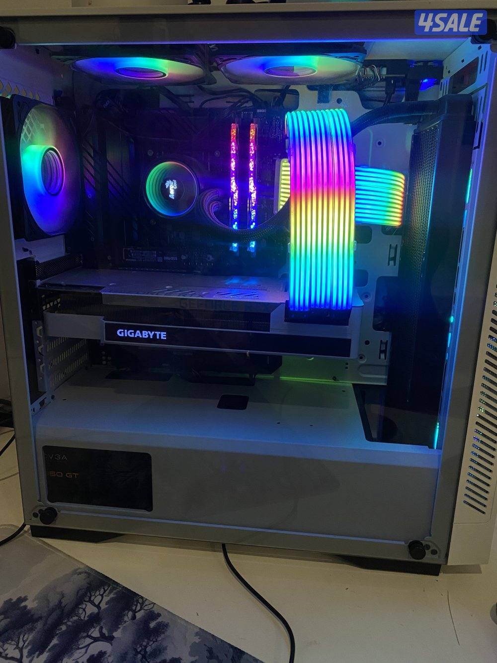 بي سي 3080ti وشاشه وماوس وكيبورد4