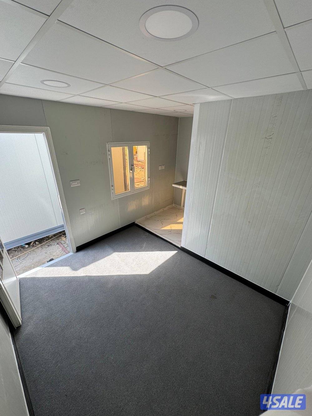 شاليه ساندويش بانيل تصنيع جديد غرفه + حمام + مطبخ تحضيري2