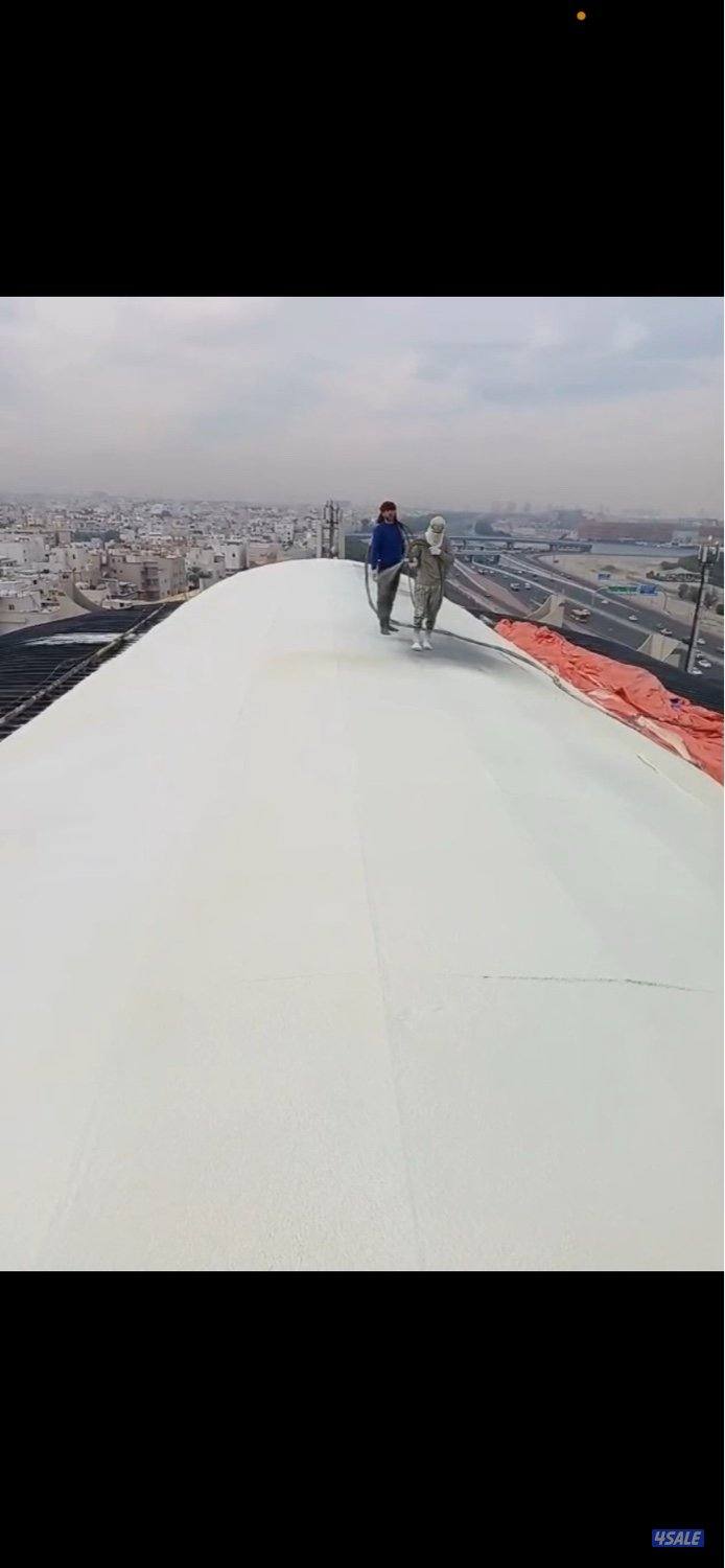 عازل امريكي ( رش فوووم ) عازل اسطح دكتات كيربي2