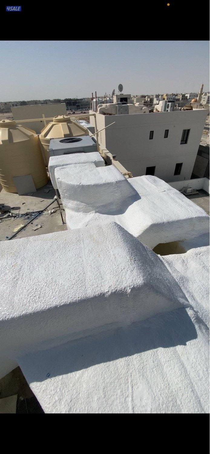 عازل امريكي ( رش فوووم ) عازل اسطح دكتات كيربي11