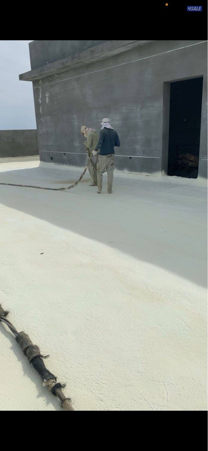 عازل امريكي ( رش فوووم ) عازل اسطح دكتات كيربي13