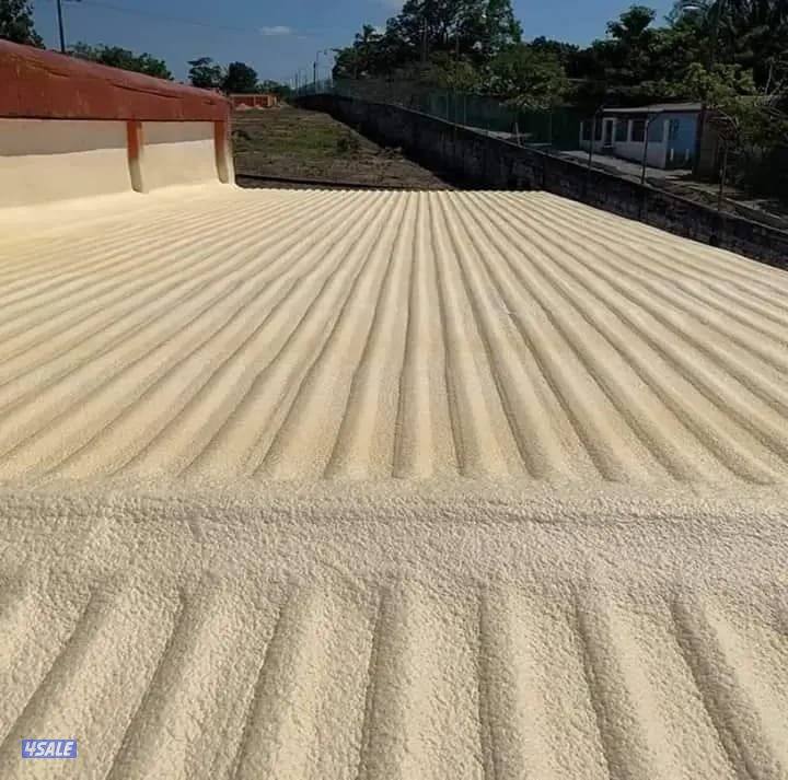 عازل ومائي وحرار رش امريكي جميع الأسطح والمنازل والحمامات بأفضل الخدما2