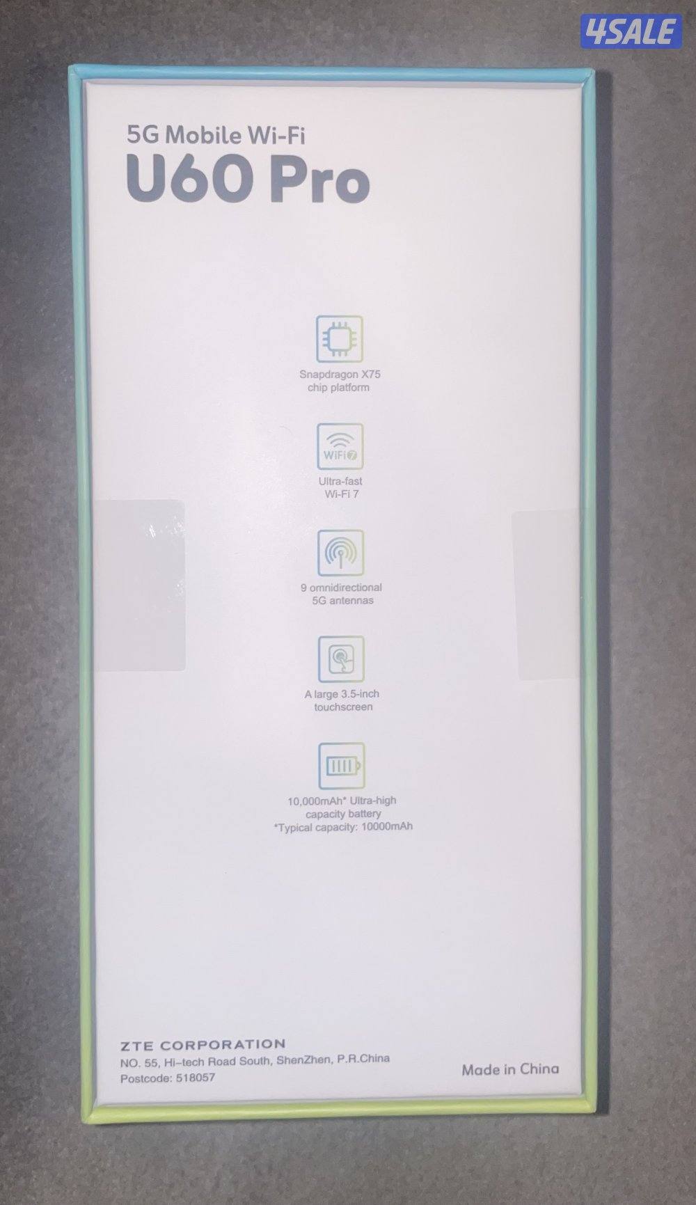 راوتر جديد بالكرتونه غير مفتوح 5G Mobile Wi-Fi U60 Pro1