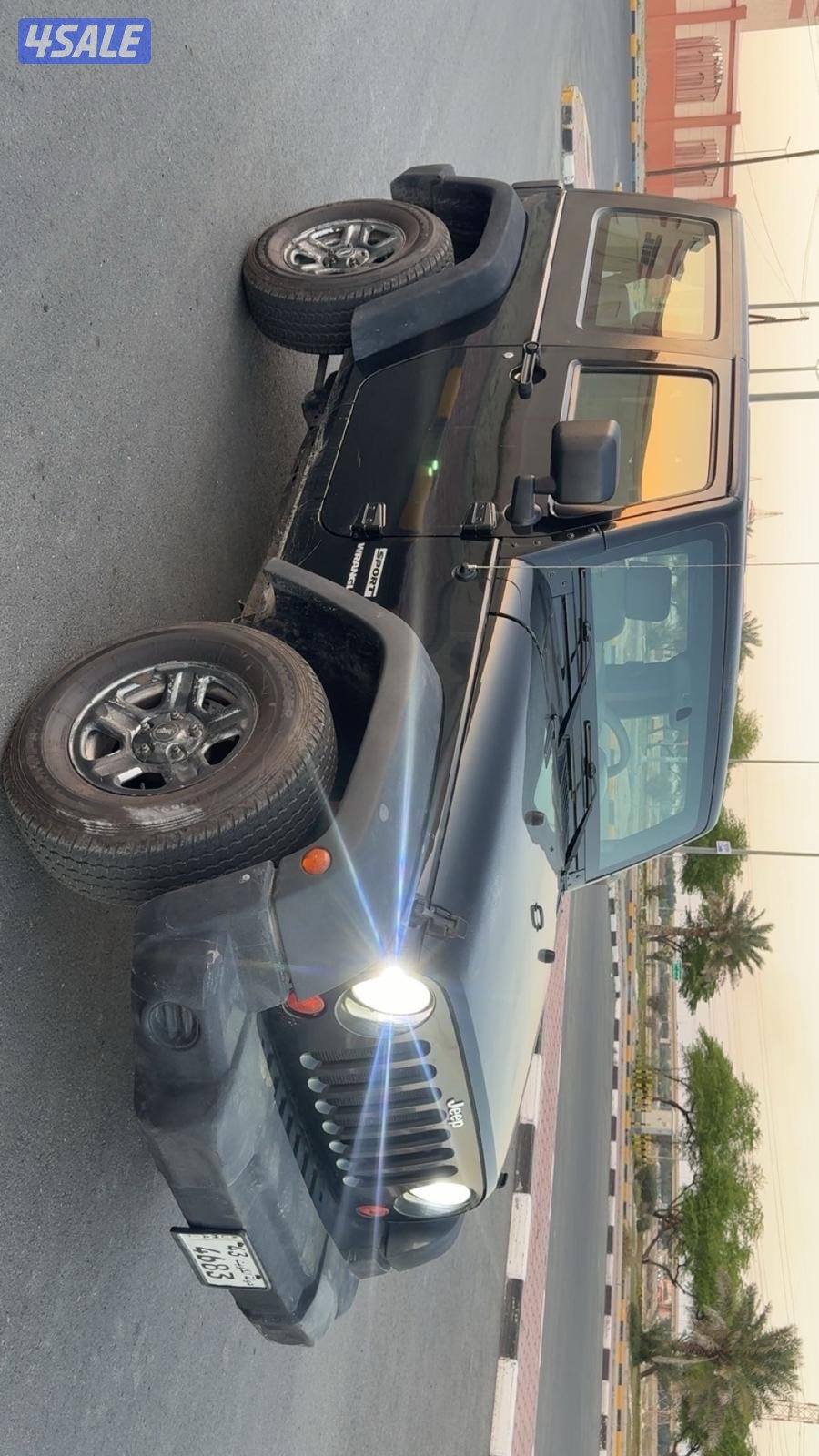 للبيع رانقلر 2009 سبورت شرط الفحص مكينه قير شاصي صبغ وكاله قطعه واحده5