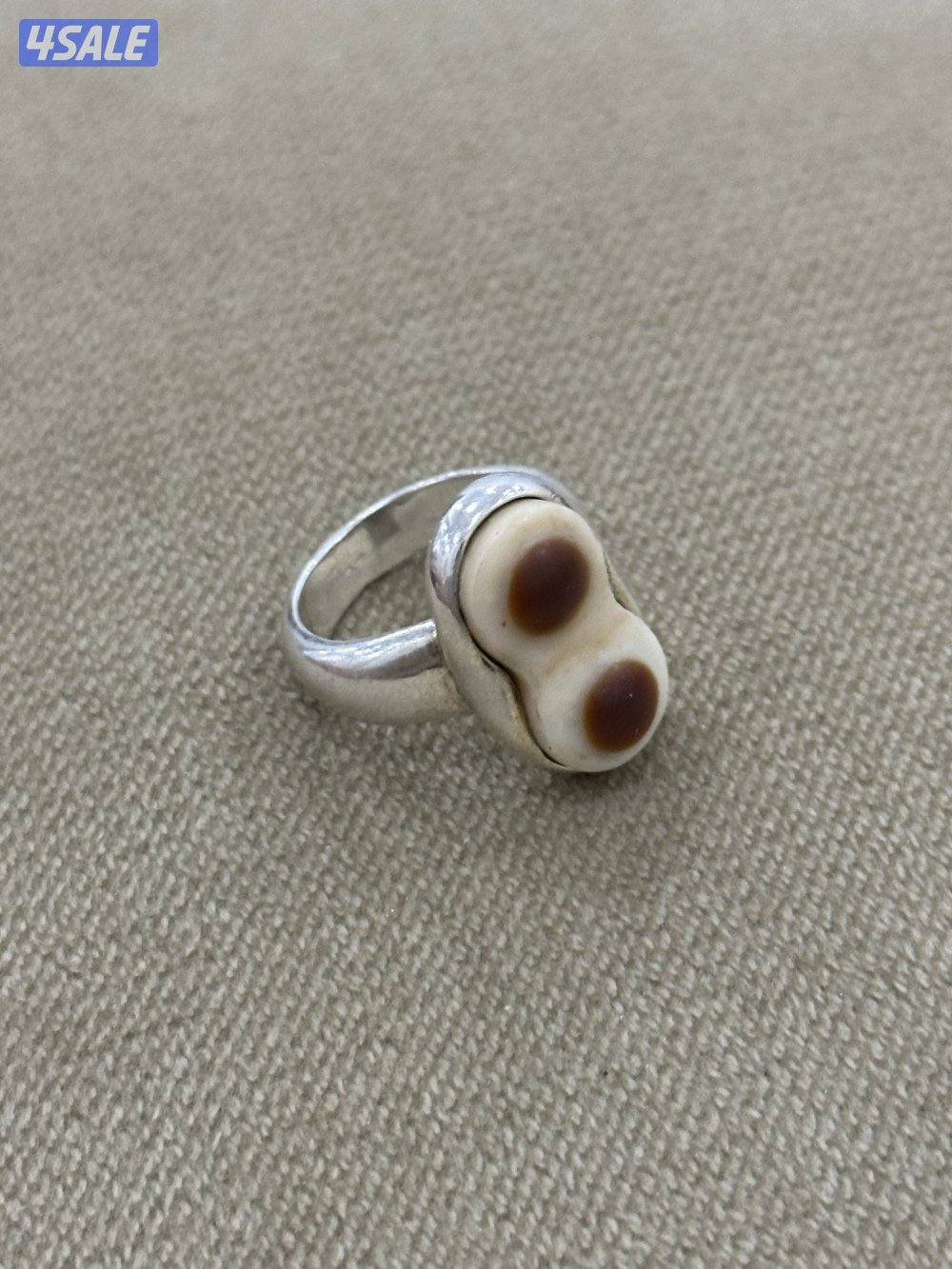 للبيع مجموعة خواتم وسوار فضه8