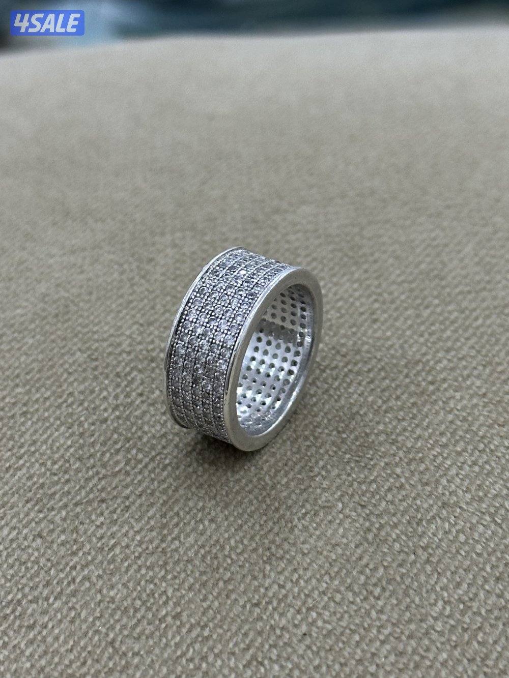 للبيع مجموعة خواتم وسوار فضه13