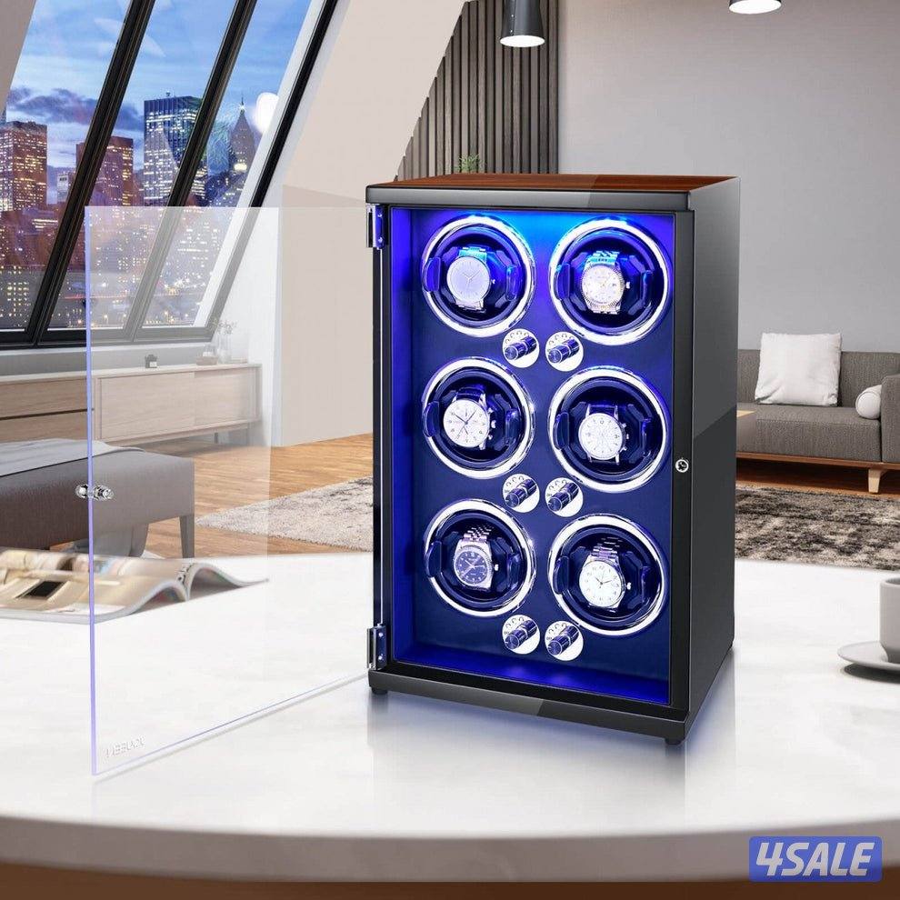 صندوق فاخر لعرض ودوران الساعات1