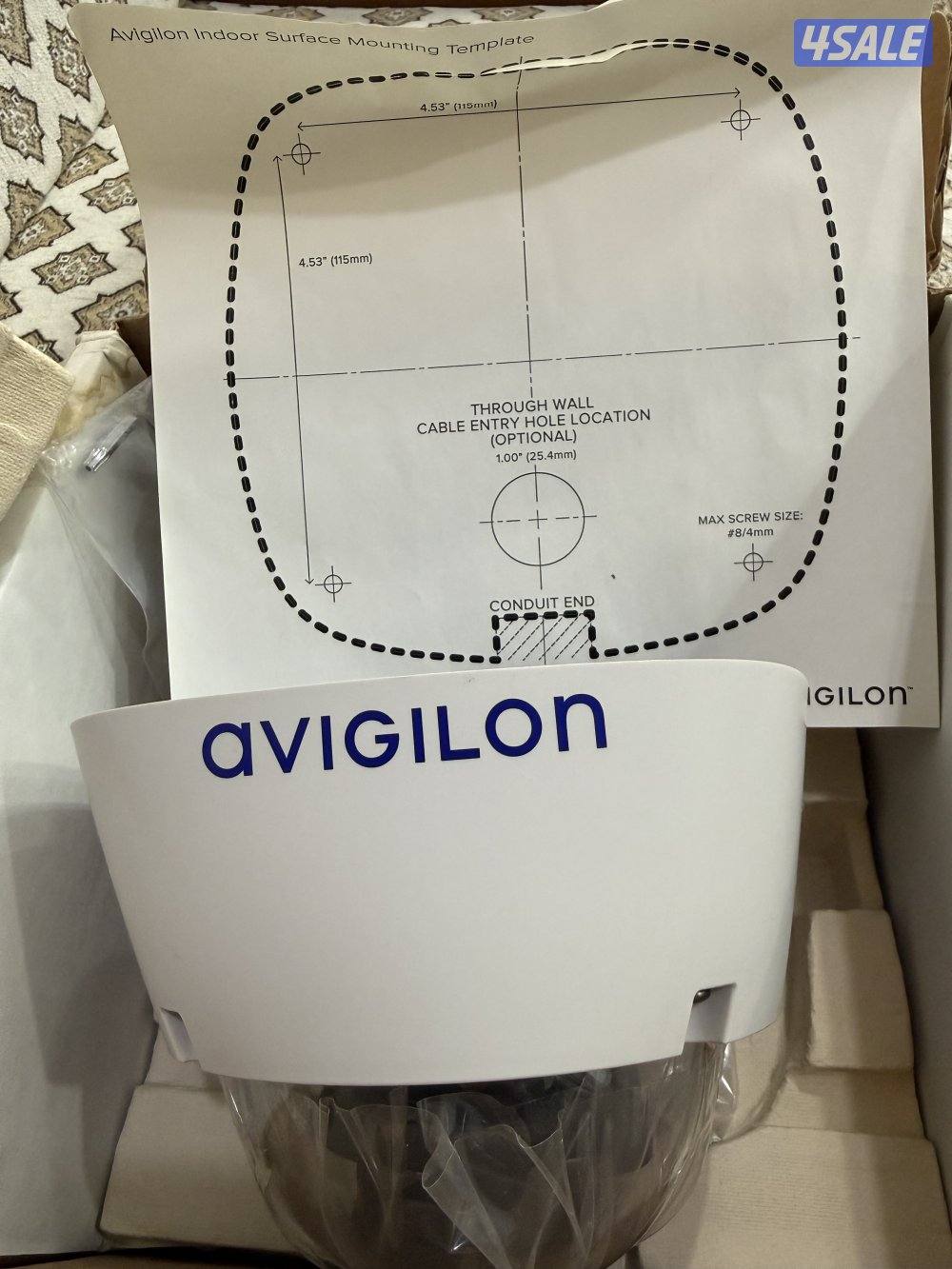 للبيع حبتين كاميرا Avigilon 5MP Dome احترافية - كرتون مفتوح (جديدة)4