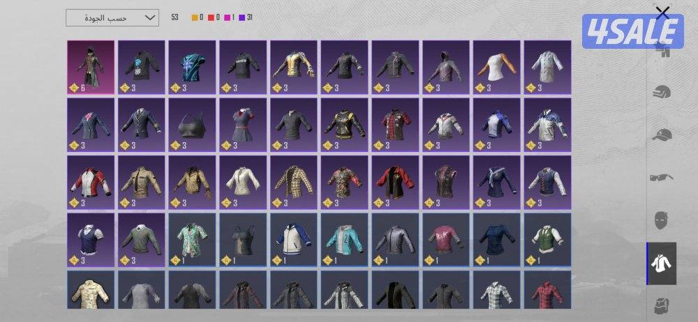 حساب ببجي عالميه لفل ٧٤ الوصف مهم10