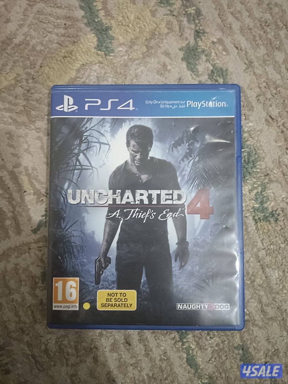 4 العابfar cry 4/uncharted 4/assassin's Creed black flag/playstation 42