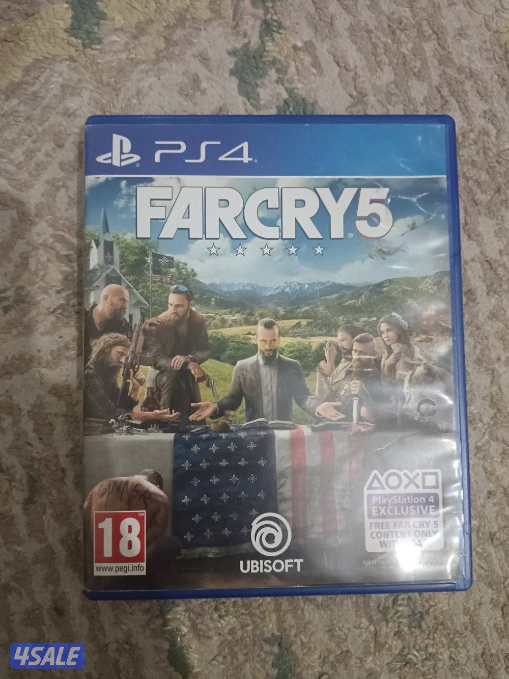 4 العابfar cry 4/uncharted 4/assassin's Creed black flag/playstation 43