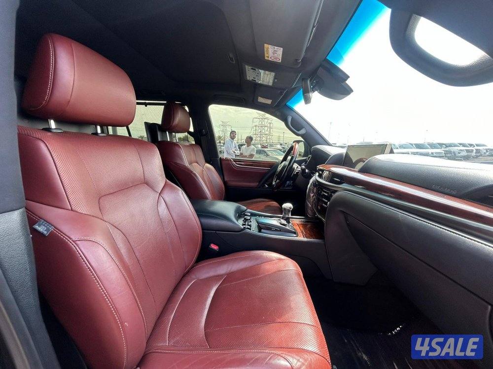 لكزس LX570 درجة اولى موديل 2020 ماشى 222.000 k.m وارد الساير .5